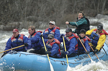 Maine White Water Rafting Trips-Kennebec and Dead Rivers